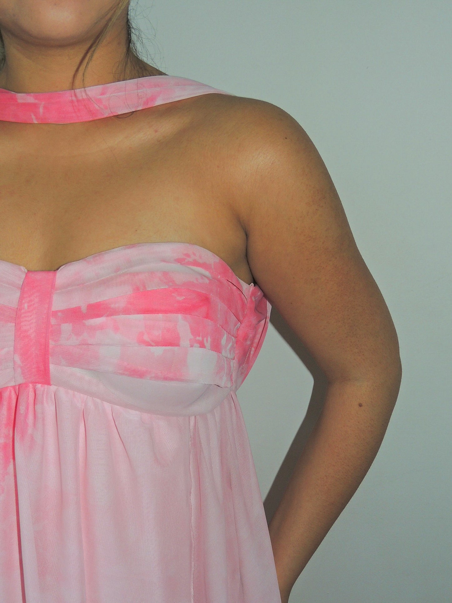Vestido pink blossom