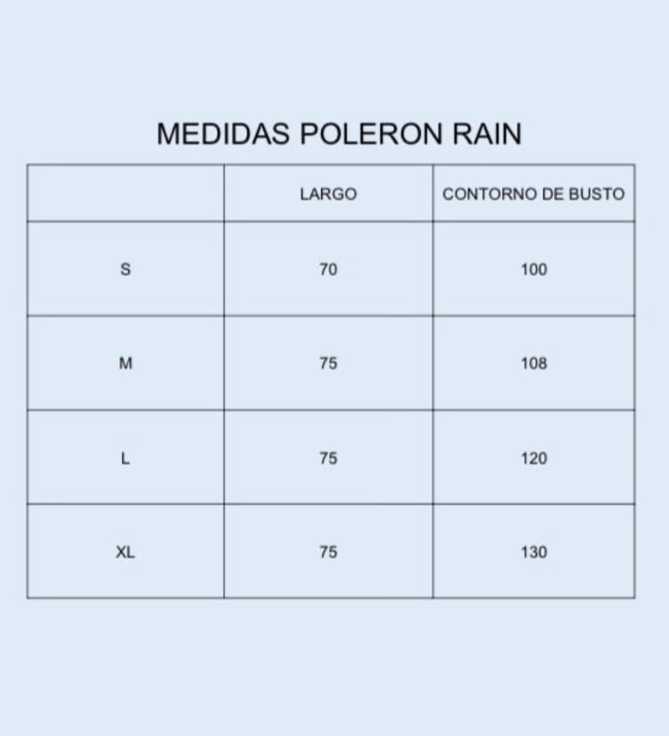 Polerón Rain Verde Petróleo