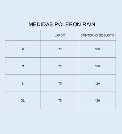 Polerón Rain Verde Petróleo