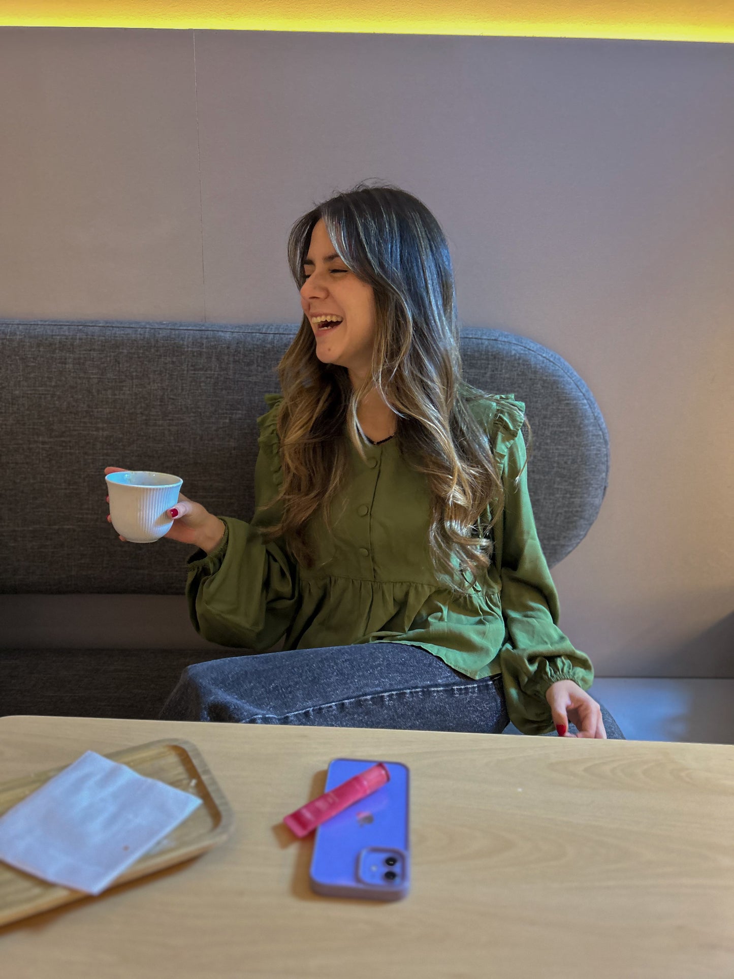 Camisa Olive Vibes
